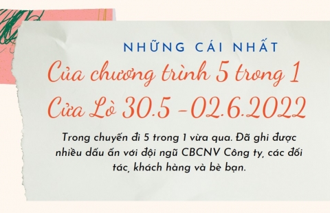 Những cái nhất của chương trình 5 trong 1 Cửa Lò 30.5 -02.6.2022